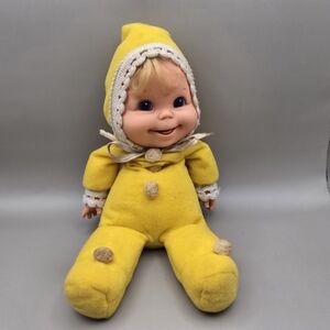Vintage Mattel Baby Beans Doll 12" Tall 1970